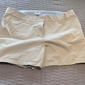 Crown & Ivy Women's Beige Shorts